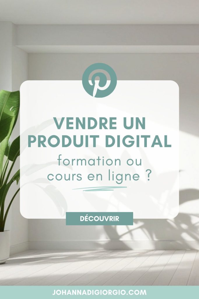 différence formation produit digital