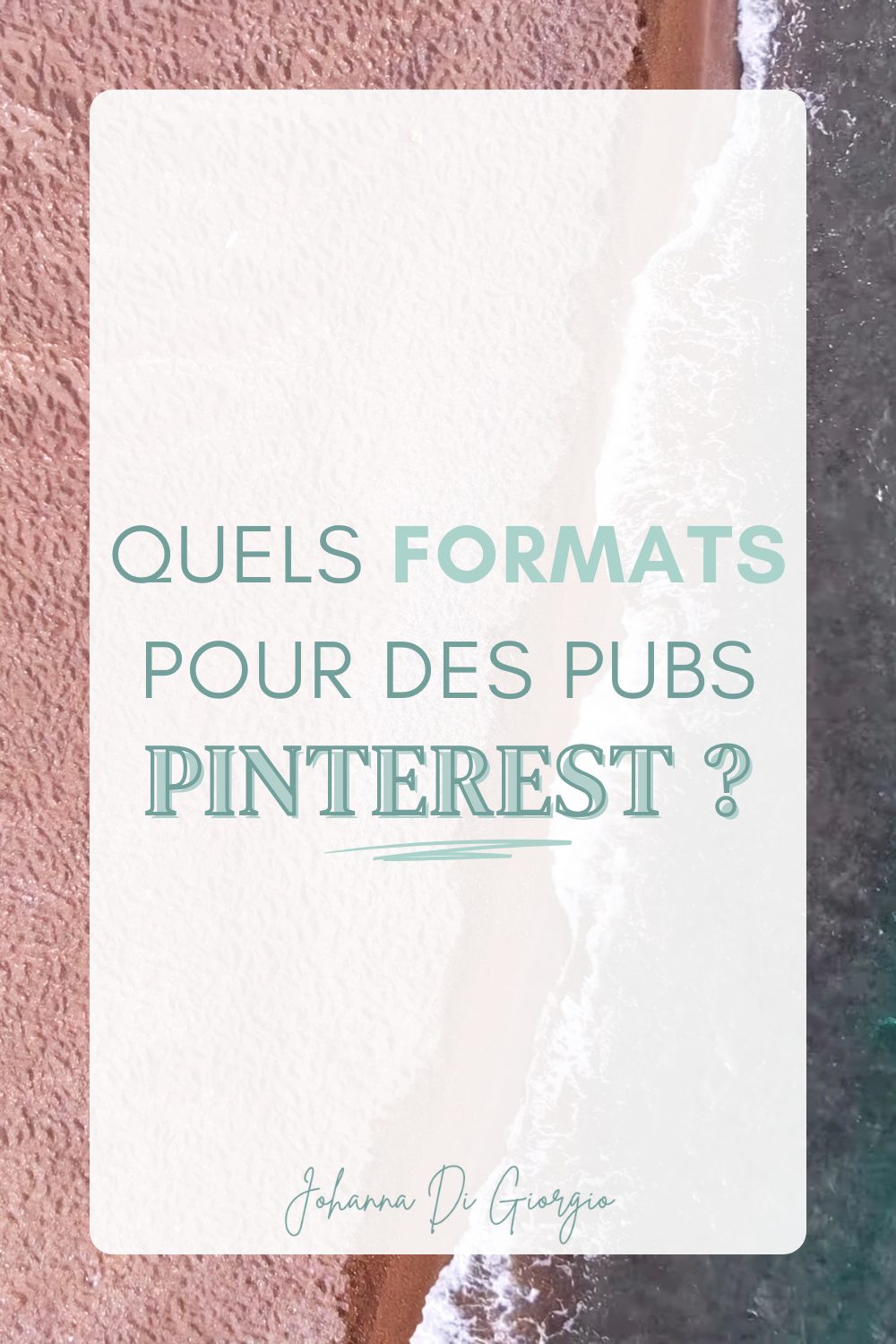 formats pinterest ads