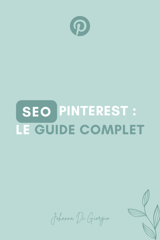 SEO pinterest guide